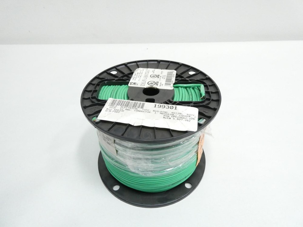Southwire E51583F Green Machine Tool Wire 12awg 500ft 600v-ac