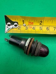 Lot of Vintage Panel Mount Electrical Parts Fuse Holders Pilot Lights RE