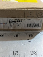 FERRAZ SHAWMUT A6D4-1/2R CLASS RK1 FUSE 4 1/2 AMPS 600 VOLTS .. EACH