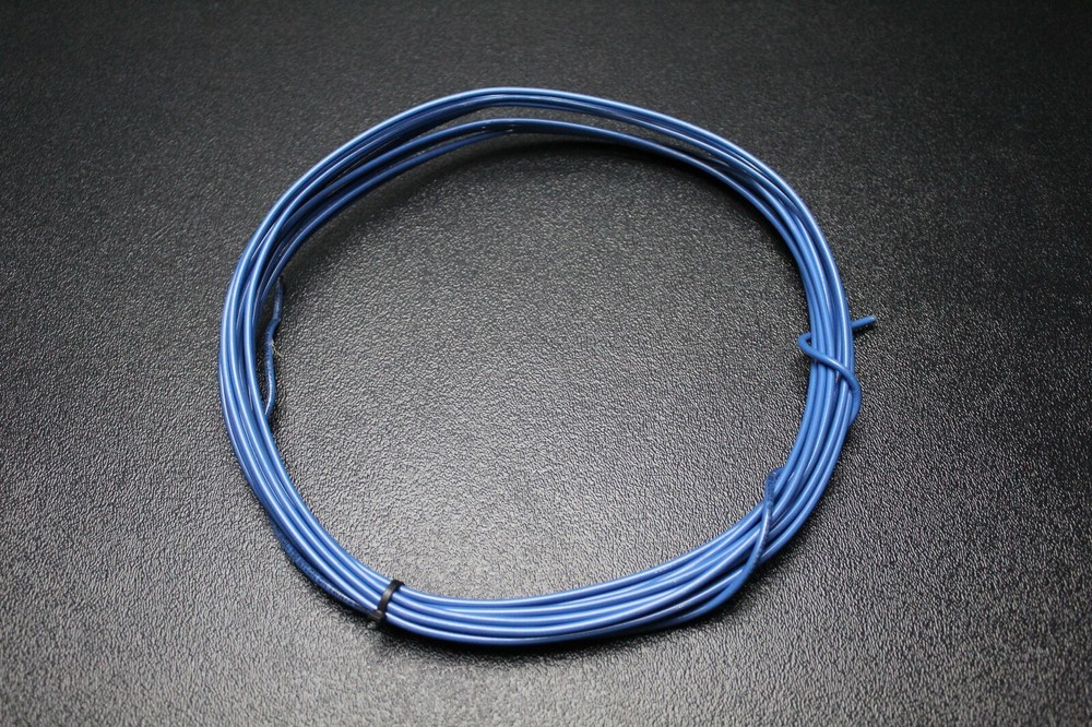12 GAUGE THHN WIRE SOLID BLUE 100 FT THWN 600V 90C BUILDING MACHINE CABLE AWG