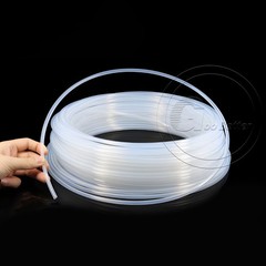 FEP F46 Tube Tubing ID 0.5-22.2 mm OD 1.6-25.4 mm High Heat Resist Transparent