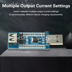 5pc USB A Power Bank Virtual Load Anti-Shutdown Module Switchable Output Current
