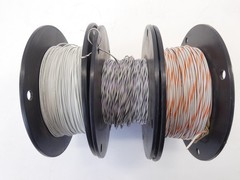 *Lot of 3* Allied Wire & Cable Wire Spool Reels 61-22-7T-9, 9921-9 – NEW Surp…