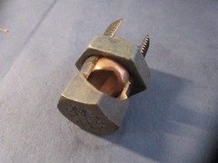 Thomas & Betts 40H 8 Sol Copper Hex Head Split Bolt Connectors – Lot of 3