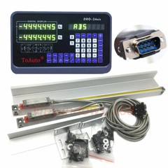 300&1000mm Linear Scale 2Axis DRO Digital Readout Lathe Milling Kit, US STOCK