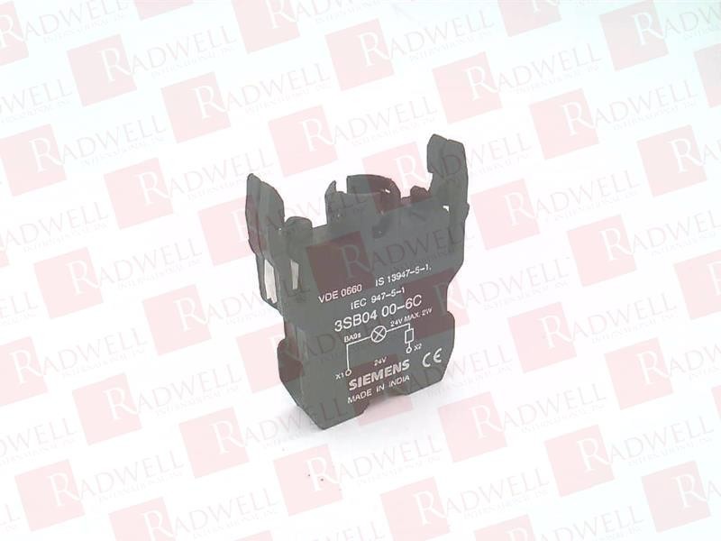 SIEMENS 3SB0400-6C / 3SB04006C (NEW NO BOX)