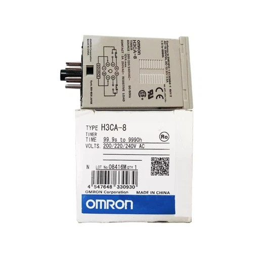 New Omron H3CA-A H3CA-8 AC200/220/240V AC100/110/120V DC24 DC110V Timer relay