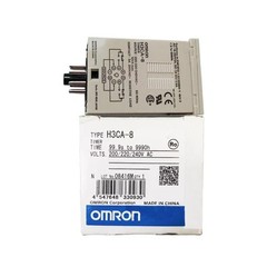 New Omron H3CA-A H3CA-8 AC200/220/240V AC100/110/120V DC24 DC110V Timer relay