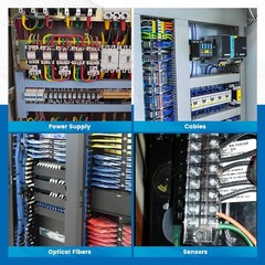6 Sets Terminal Blocks 6Pcs 4 5 Position 600V 15A Dual Row Screw Terminal Strip