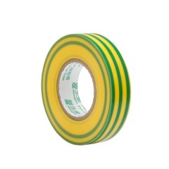 PVC Insulation Tape Adhesive Electrical Tape Flame Retardant 18m Yellow-Green