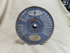 ALPHA VTG WIRE REEL 18g 1857 #18-7/25 PVC Wire Type B MIL-W-16878D 100?Ft Orange