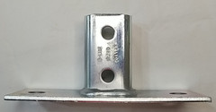 4 Pk Eaton B-Line Post Base 3.5″ H x 8″ L x 3″ W For B22 Channel B280 B280FLZN