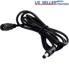 5ft DC Power Extension Cable Cord 5.5mm x 2.1mm for LED Strip Light 5 Feet 1.5m