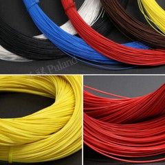 7AWG~18AWG PTFE Silver-plated Copper Stranded Electrical Wire Cable Audio Wire