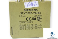 SIEMENS 3TX7 002-2AF00 RELAY