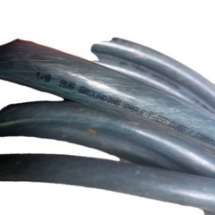 Hubbel — 50 Ft. 1/0 Grounding Cable With Clamps