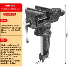 Table ViseIndustrial Grade Table Vise Universal Dual Head Table Vise