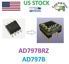 1pcs on DIP-8 AD797B AD797 AD797BRZ Ultralow Distortion, Ultralow Noise Op Amp