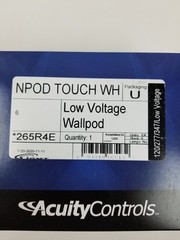 AcuityControls 265R4E Low Voltage Wallpod LCD Touchscreen Display NEW