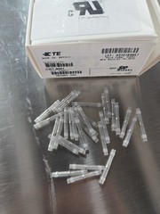 50 PCS TE Connectivity 054955-000 Solder Sleeve 0.065 Clear CWT-9001 Free Shipn