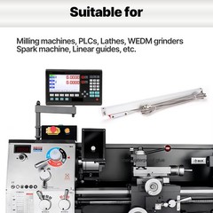 12.6″ 36.2″ Linear Scale Digital Readout 2Axis DRO Display Bridgeport 9X42 Table