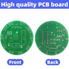 Soldering Practice Kit DIY NE555 CD4017 Lucky Wheel LED Circuit Board Training