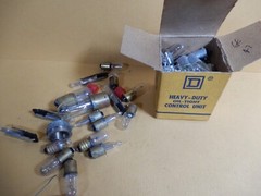 Vintage Electronic Components Bulbs Toggles Test Points Tube Sockets Transistor