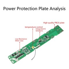 10S 36V 15A Li-Ion Battery Protection Board for Electric Scooter 18650 Battery
