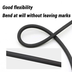600°C Black HIGH TEMP Fiberglass Sleeving Wire Cable Insulation Tube 1 ~30mm Dia