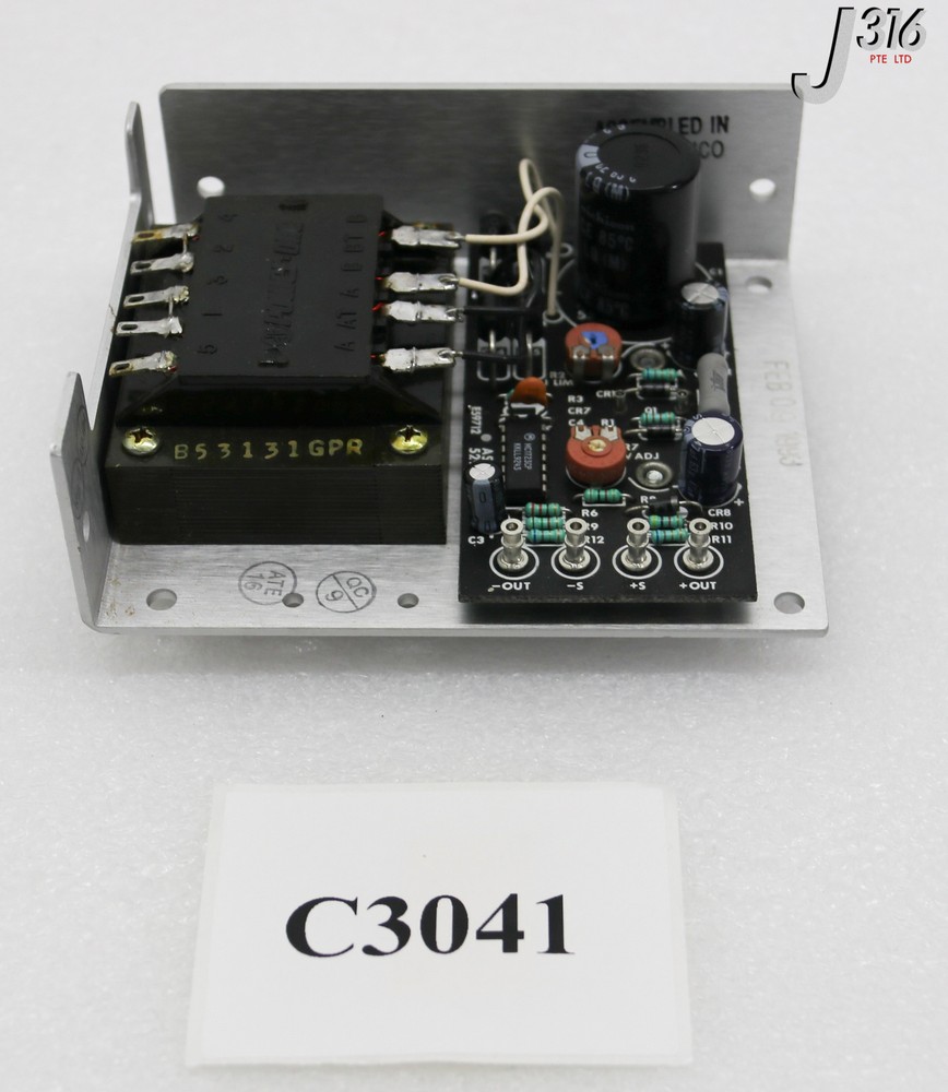 C3041 POWER ONE POWER SUPPLY, HA24-0.5-A, 24-28VDC (NEW) HA24-0.5