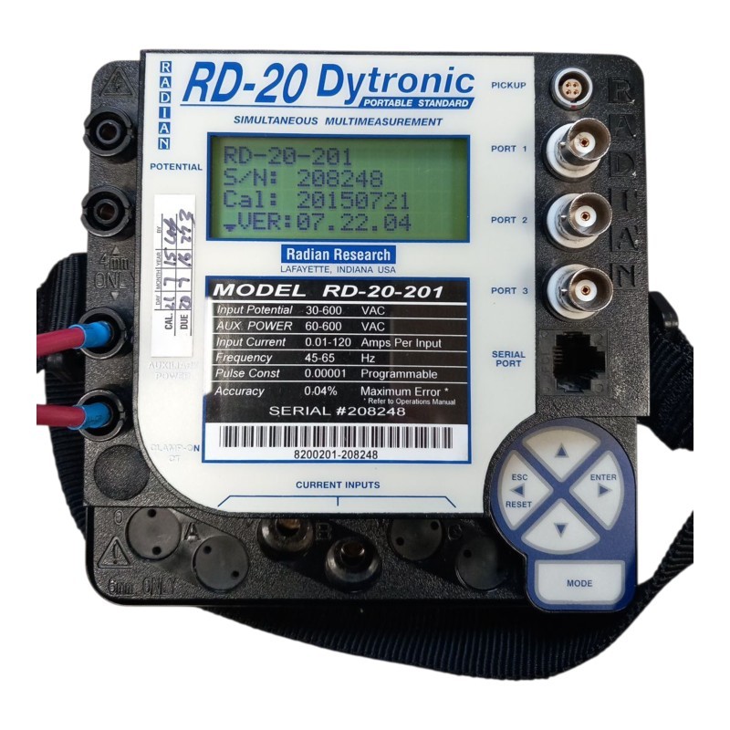 Radian RD-20-201 Dytronic Portable Standard Electric Measuring Tool