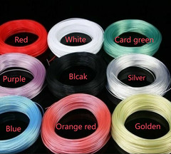 18 AWG (Diameter:1.57) High Temperature Teflon PTFE Silver Plated Wire 10M