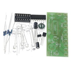 DIY Voice controlled LED Light Kit CD4017 Electronic Soldering Project Post