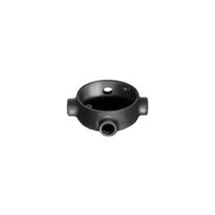 Appleton SEHX-75, 3/4″ Hub, Malleable Iron, Round, Rigid Conduit Outlet Box, 1pc
