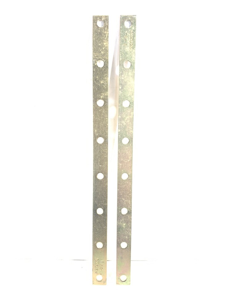 QTY-2 MS25226-6-8 cadmium plated 8 hole BUS bar conductor terminal link 11 x 5/8
