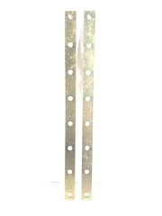 QTY-2 MS25226-6-8 cadmium plated 8 hole BUS bar conductor terminal link 11 x 5/8