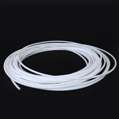 1 Meter ID 0.5-20mm Milky White PTFE Tube 3D Printer Accessory Conduit OD 1-22mm