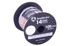 Southwire 100 ft. 14 White Solid CU THHN Wire