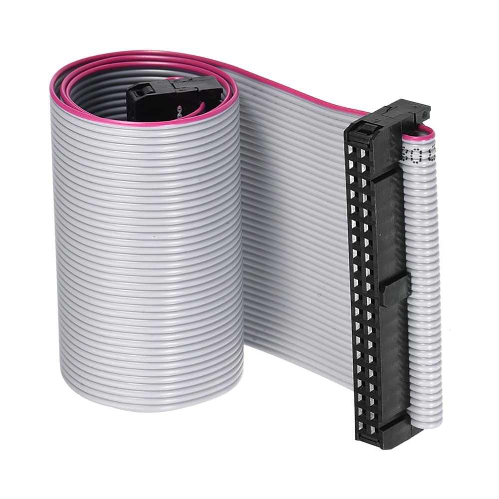 40Pins 30cm IDC Wire Flat Ribbon Cable FC to FC Jumper Wire for Computer LED DVD