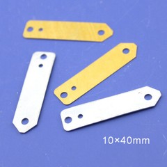 Zinc Sheet, Copper Sheet, Electrode Material, 10×40mm, Fruit Power Generation
