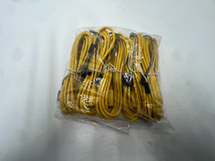 Pack of 5 – AWM STYLE 2464 26AWG 80°C VW-1 300V STONE Cable Yellow