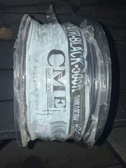 Cme E102470 Black Wire 8awg 500ft