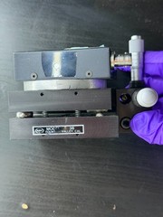 IntraAction AOM-405AF1 Acousto-Optic Modulator 40MHz 5mm on NRC Model 36 Stage