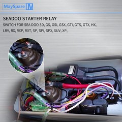 MaySpare Starter Solenoid Relay 12V Compatible with SeaDoo PWC 3D GS GSI GSX GTI
