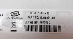 NATIONAL INSTRUMENTS SCB-68 SHIELED CONNECTOR BLOCK REV B4