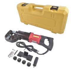 High Power Metal Puncher with 5 Dies&Portable Case for Sheet Metal/Channel Steel