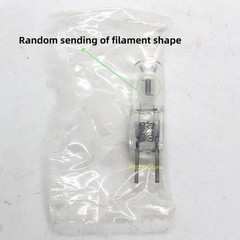 10Pcs Warm Yellow Small Bead 2-Pin Light Bulb G6.35 12V 20W 35W 50W 75W 100W