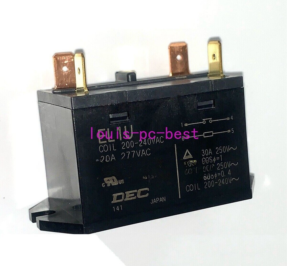 EL1U Relay Coil 200-240VAC 30A 277VAC Brand New