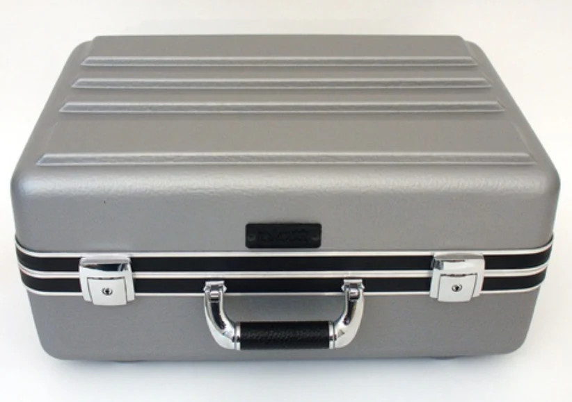 928TG-CB – PLATT LUGGAGE – DELUXE POLYETHYLENE TOOL CASE WITH CHROME HARDWARE –