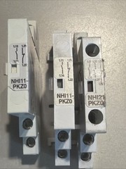 3x Moeller Eaton NHI11-PKZ0 auxiliary switch block 072896 born
